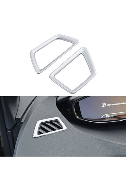 Choice ABS silver For Peugeot 5008 3008 GT 2017-2020 LHD Car Front Air Condit...