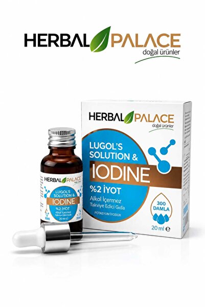 Herbal Palace Iodine Drop 2% Dropper & German Raw Material