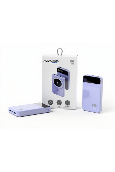 Aquarius Saudia Wireless Power Bank 10000Mah