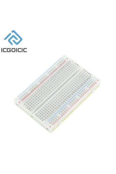 Choice1 ICGOICIC 400 MB102 Breadboard 400 830 Point Solderless PCB Bread Boar...