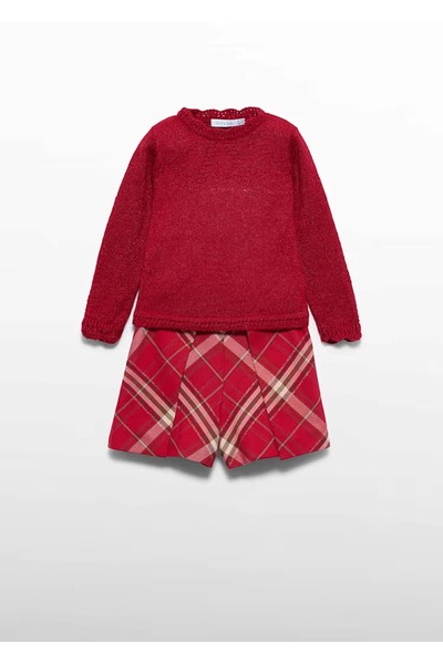 MAYORAL Abel & Lula Girls' 2-Piece Set Red