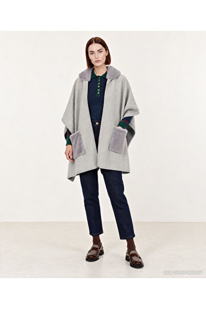 Yargıcı Wide Hooded Collar Vest