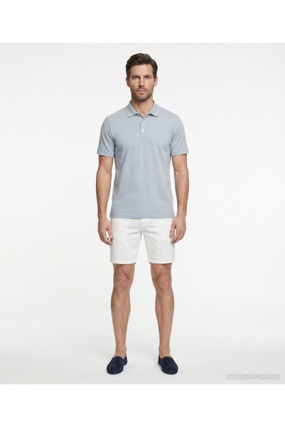 Yargıcı Regular Polo Neck Short Sleeve Knitwear