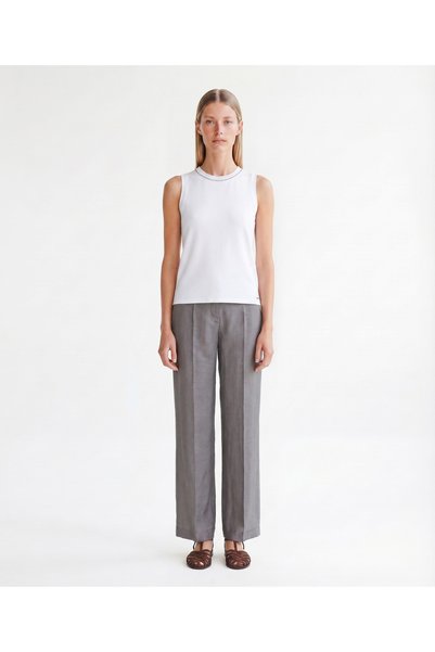 Yargıcı Regular Crew Neck Sleeveless T-Shirt