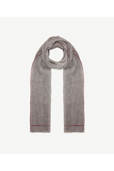 Yargıcı Striped Detailed Masculine Shawl