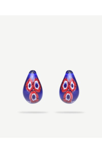 Yargıcı Handmade Murano Glass Drop Earrings