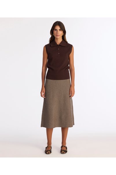 Yargıcı Regular Half Turtleneck Sleeveless Sleeve Sweater