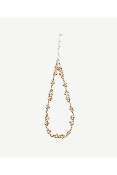 Yargıcı Flat Beaded Chain Necklace
