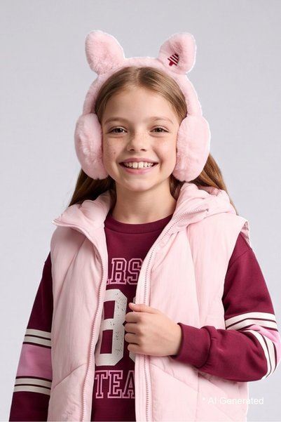 DeFacto Plush Headphones for Girls V0954A625Wn