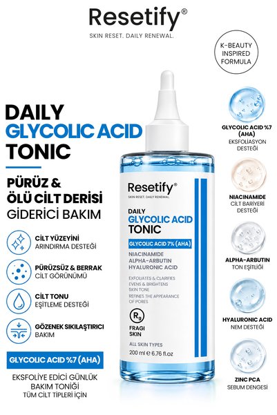 RESETIFY Glycolic Acid Tonik 150 ML