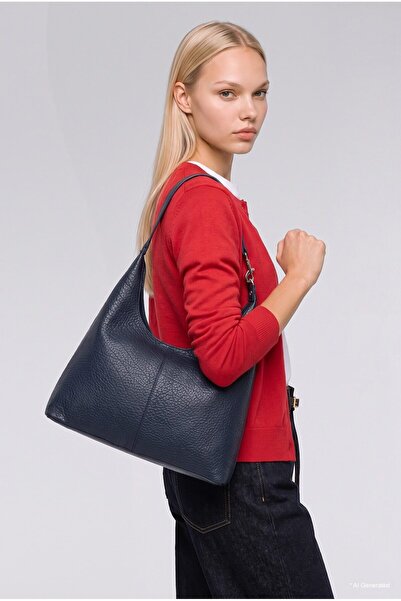 DeFacto Damen Hobo-Umhängetasche mit strukturierter Oberfläche G7210AXNS
