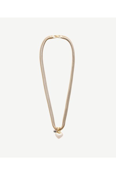 Yargıcı Heart Pendant Italian Chain Necklace