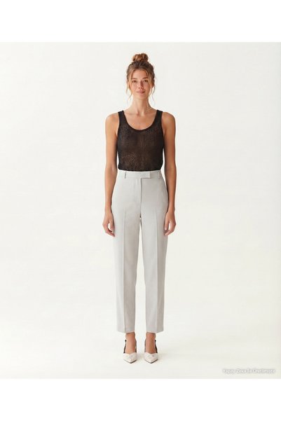 Yargıcı Straight Regular Waist Pants