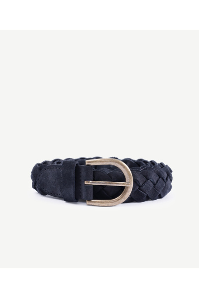 Yargıcı Leather Mesh Belt