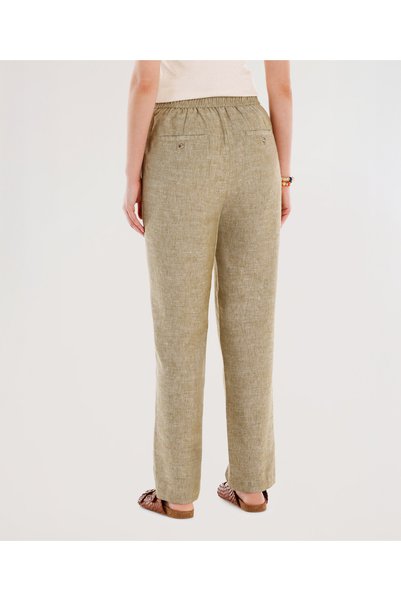 Yargıcı Pantaloni cu talie elastică