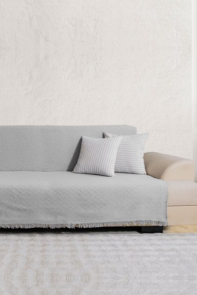 Elart Fancy Sofa Cover (170*200 cm) Gray