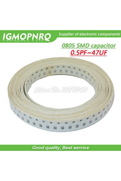 Choice9 1uF 100pcs 0805 50V SMD Thick Film Chip Multilayer Ceramic Capacitor ...