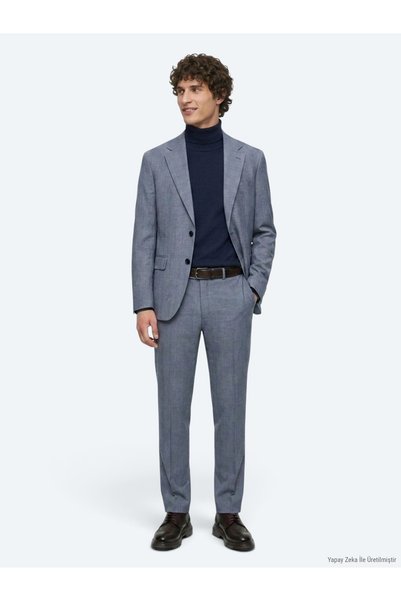 Kip Blue Modern Fit Suit
