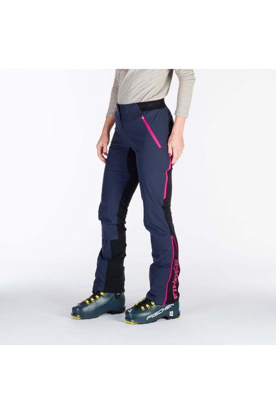 NORTHFINDER Pantaloni skialp active Polartec® Power Stretch Pro pentru femei KAMENISTA 2 bluenights