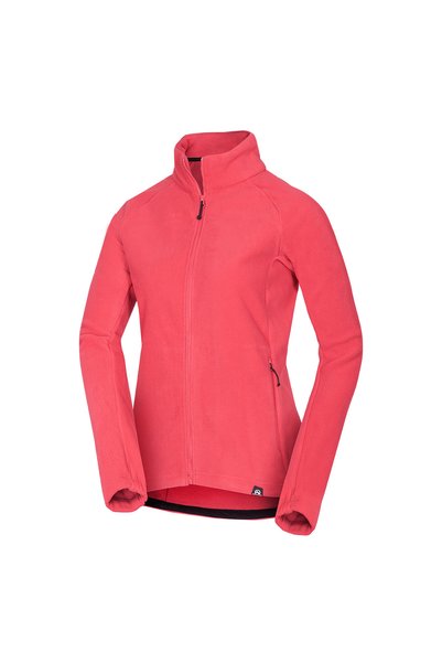 NORTHFINDER Bluză outdoor fleece pentru femei RAYNA coral