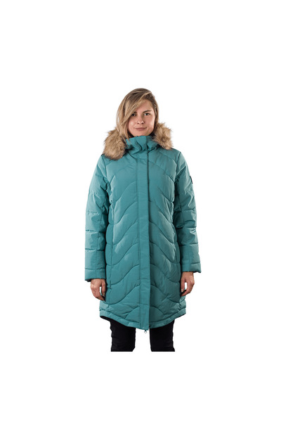 NORTHFINDER Geacă izolatoare BU-6360SP pentru femei, model lung, model RAELYN...