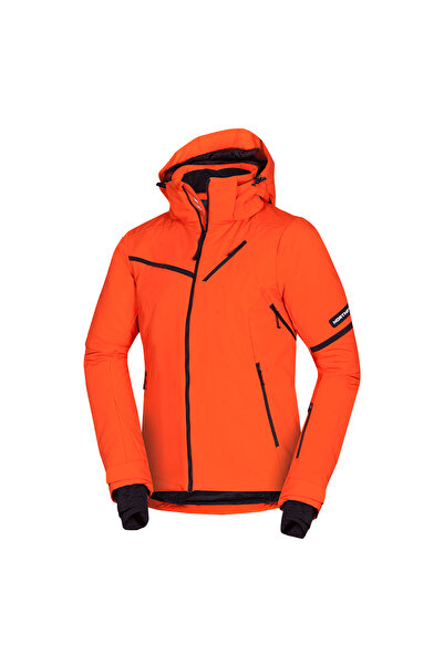 NORTHFINDER Geacă softshell căptușită de schi pentru bărbați 3L NED S redorange