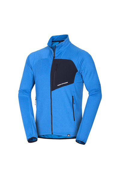 NORTHFINDER Pulover Fleece bărbați Anti-scămoșare, Absorbant, Moale EUSTACIO,...