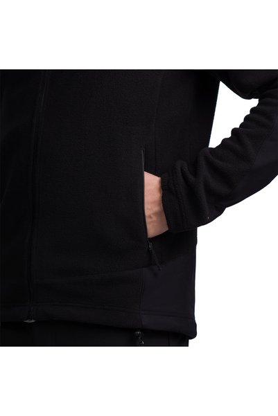 NORTHFINDER Hanorac outdoor din fleece pentru bărbați EMMET black