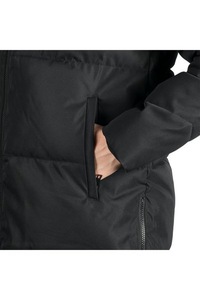 NORTHFINDER Geacă de damă BU-6367SP, casual, la modă, cu puf, ARYA, neagră
