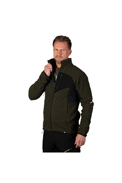 NORTHFINDER MI-3940OR men's fleece multisport sweater SALVA, Negru