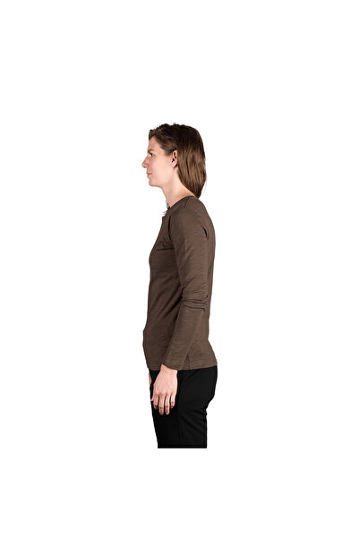 NORTHFINDER Tricou de damă TR-6030OR din bumbac flambat CARLEIGH Mustang