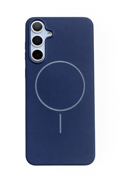Vissona Samsung Galaxy S24 FE Kılıf – İçi Kadife – MagSafe Uyumlu – Lacivert ...
