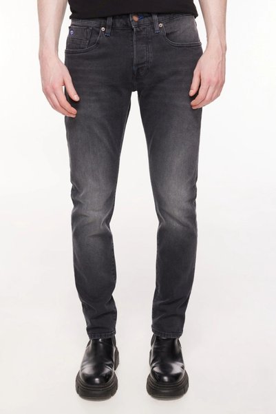 Denim Trip BARRY Regular Slim Fit Antrasit Erkek Jean Pantolon