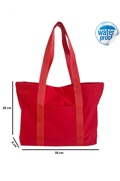 tuttobene TRENDY TOTE Omuz Çantası Çıtçıtlı Çok Gözlü Günlük Kullanım TB023