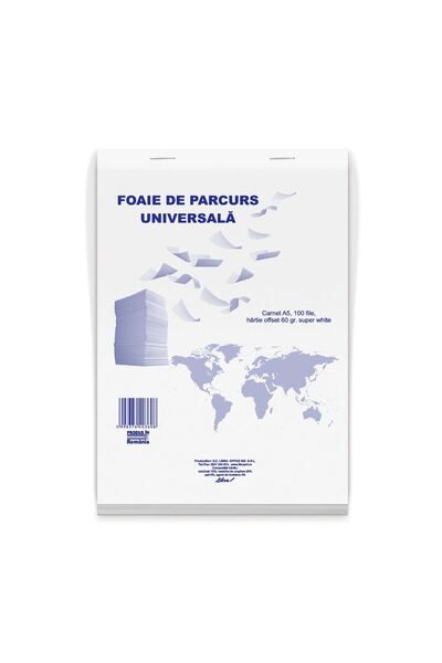 Libra Universal Travel Sheet A5 Notebook 100 Pages