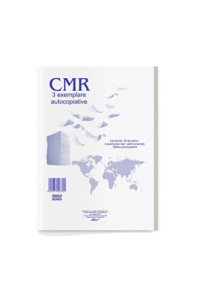 Libra CMR 3 exemplare 50 seturi / carnet 150 file