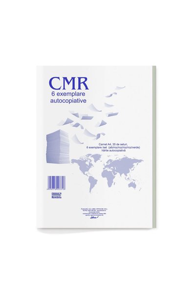 Libra CMR 6 exemplare 35 seturi / carnet 210 file
