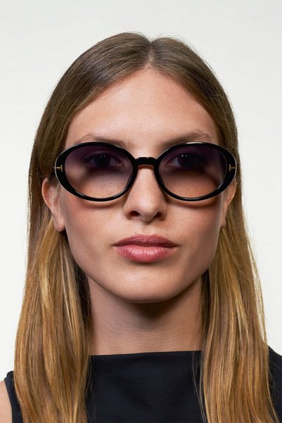 Babafiyatlar Elanor Gradient Black Women's Sunglasses