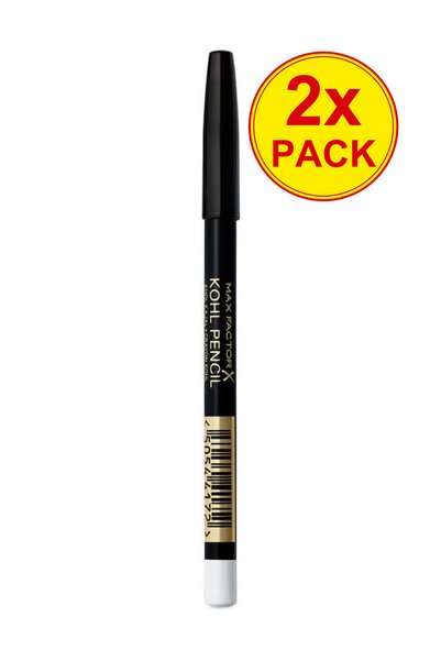 Max Factor Pachet 2x Creion de ochi alb - Creion Kohl pentru ochi 10 White505...