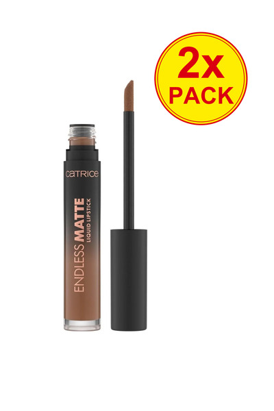 Catrice Pachet 2x Ruj lichid mat, 030 Truly Yours, Endless Matte, 4.5 ml