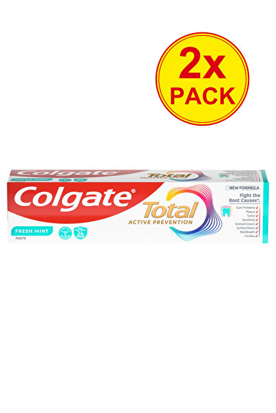 Colgate 2x PACK toothpaste, 100 ml, total fresh mint