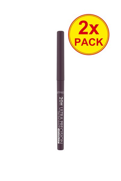 Catrice 2x PACK Waterproof Eye Pencil 20H Ultra Precision Gel Eye Pencil Wate...