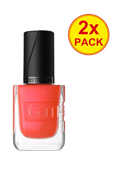 Catrice Двоен пакет GEL AFFAIR Лак за нокти 050 Poppy Reloaded, 10.5 мл