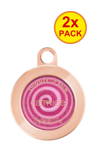 Catrice 2x PACK HOLLYGLAZING Shimmer Lip Balm, Catrice, 2.2 g