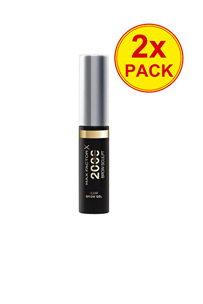 Max Factor 2x PACK Τζελ φρυδιών με εφέ όγκου και πυκνότητας 2000 ΚΑΛΟΡΙΕΣ # 0...