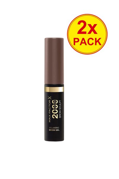 Max Factor 2 броя в опаковка 2000 Calorie Гел за оформяне и обем на вежди, Не...