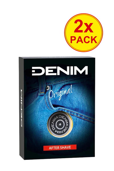 Denim Pachet 2x Loțiune Aftershave Originală, 100 ml