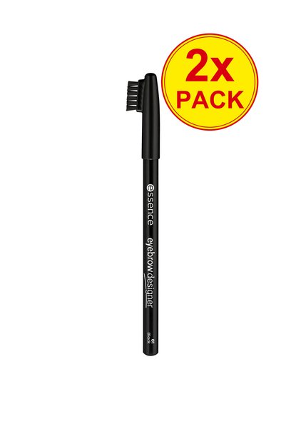 Essence 2x PACK Eyebrow pencil eyebrow DESIGNER 01, 1 g