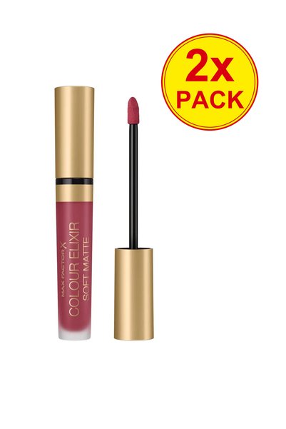 Max Factor Двойна опаковка Colour Elixir Меко матово течно червило – 035 Избл...
