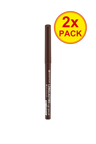 Essence 2x PACK Creion de ochi LONG-LASTING eye pencil 02, 0.28 g